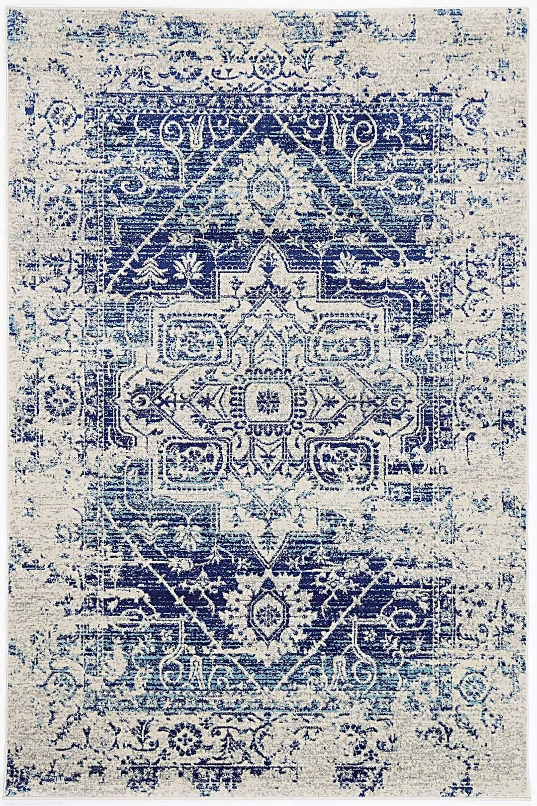 DSZ Product, feed-cond-new, feed-sl-DSZ Freight Payable, newDelicate Audrey Ivory Navy Rug 160 X 230 - Premium Home & Garden > Rugs > Floor Rugs from DSZ ! Shop Online Buy Now at S & D's Value Store Family Business Best Customer ServiceDSZ Product, feed-cond-new, feed-sl-DSZ Freight Payable, new