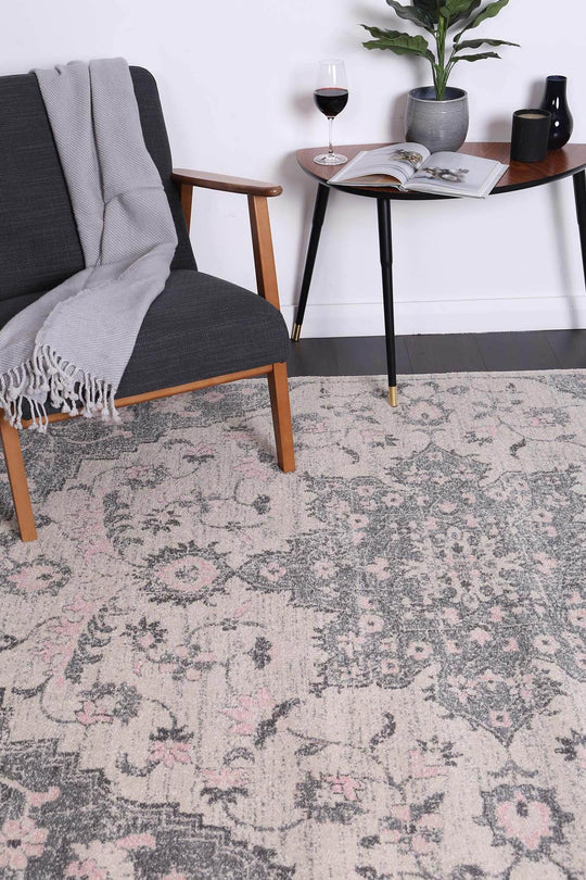 DSZ Product, feed-cond-new, feed-sl-DSZ Freight Payable, newDelicate Madeleine Grey Ivory Rug 160 X 230 - Premium Home & Garden > Rugs > Floor Rugs from DSZ ! Shop Online Buy Now at S & D's Value Store Family Business Best Customer ServiceDSZ Product, feed-cond-new, feed-sl-DSZ Freight Payable, new