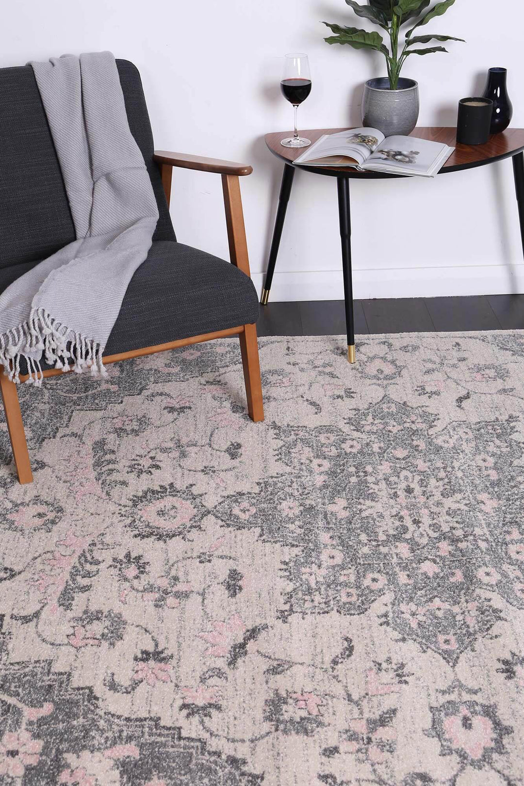 DSZ Product, feed-cond-new, feed-sl-DSZ Freight Payable, newDelicate Madeleine Grey Ivory Rug 200 X 290 - Premium Home & Garden > Rugs > Floor Rugs from DSZ ! Shop Online Buy Now at S & D's Value Store Family Business Best Customer ServiceDSZ Product, feed-cond-new, feed-sl-DSZ Freight Payable, new