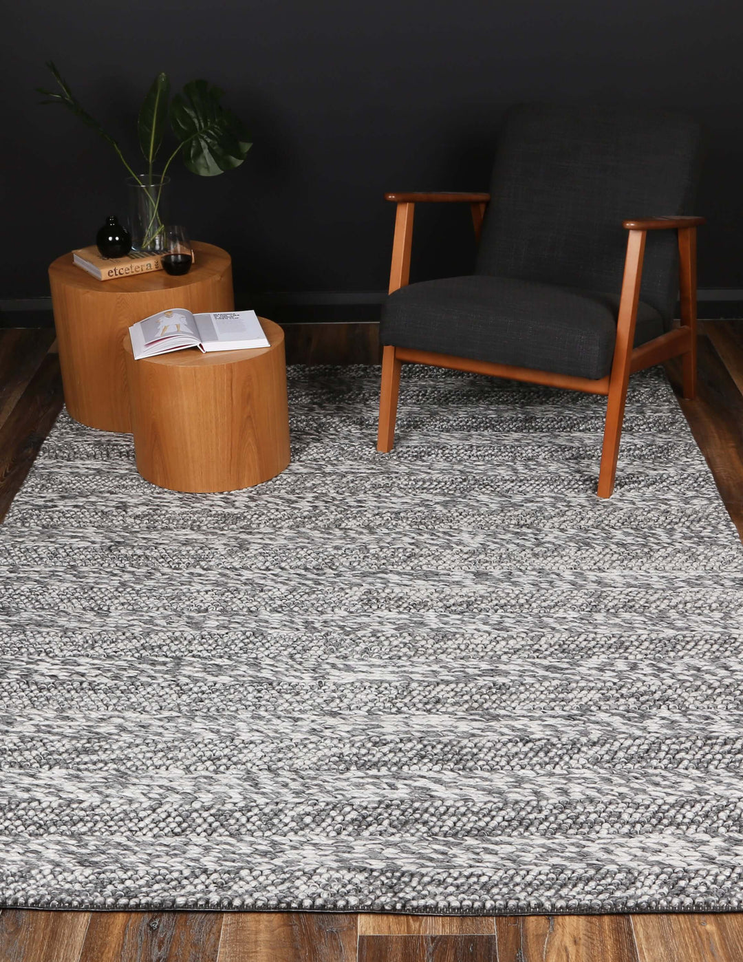 DSZ Product, feed-cond-new, feed-sl-DSZ Freight Payable, newHarlow Ringlets Charcoal Wool Blend Rug 160 X 230 - Premium Home & Garden > Rugs > Round Rugs from Harlow ! Shop Online Buy Now at S & D's Value Store Family Business Best Customer ServiceDSZ Product, feed-cond-new, feed-sl-DSZ Freight Payable, new