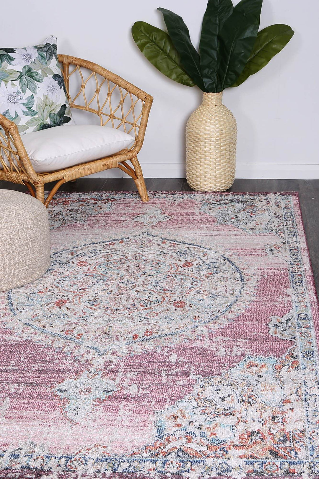 DSZ Product, feed-cond-new, feed-sl-DSZ Freight Payable, newHollow Medalion Transitional Blush Rug 200 X 290 - Premium Home & Garden > Rugs > Round Rugs from DSZ ! Shop Online Buy Now at S & D's Value Store Family Business Best Customer ServiceDSZ Product, feed-cond-new, feed-sl-DSZ Freight Payable, new