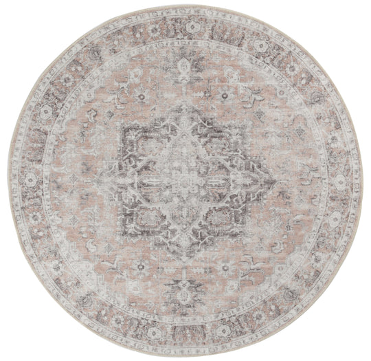 DSZ Product, feed-cond-new, feed-sl-DSZ Freight Payable, newVintage - Crown - Cezanne - Blush - Distressed - Vintage - Round - Rug 180 X 180 - Premium Home & Garden > Rugs > Round Rugs from DSZ ! Shop Online Buy Now at S & D's Value Store Family Business Best Customer ServiceDSZ Product, feed-cond-new, feed-sl-DSZ Freight Payable, new