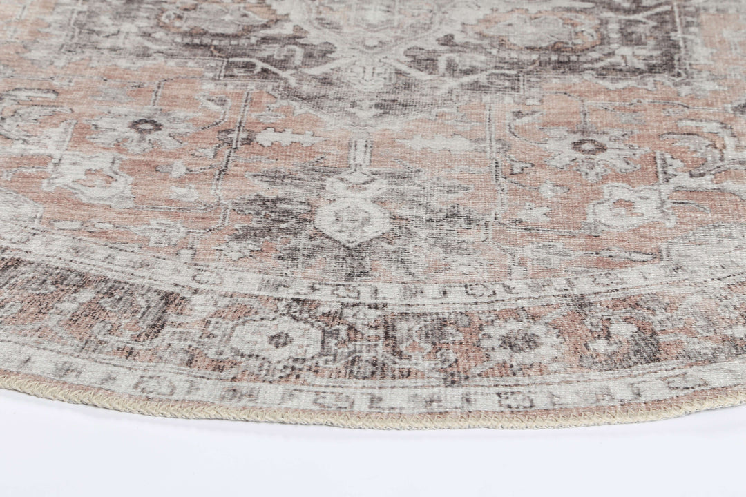 DSZ Product, feed-cond-new, feed-sl-DSZ Freight Payable, newVintage - Crown - Cezanne - Blush - Distressed - Vintage - Round - Rug 180 X 180 - Premium Home & Garden > Rugs > Round Rugs from DSZ ! Shop Online Buy Now at S & D's Value Store Family Business Best Customer ServiceDSZ Product, feed-cond-new, feed-sl-DSZ Freight Payable, new