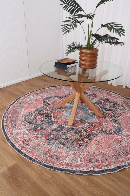 DSZ Product, feed-cond-new, feed-sl-DSZ Freight Payable, newVintage - Crown - Kendra - Distressed - Vintage - Distressed - Vintage - Round - Rug 240 X 240 - Premium Home & Garden > Rugs > Round Rugs from DSZ ! Shop Online Buy Now at S & D's Value Store Family Business Best Customer ServiceDSZ Product, feed-cond-new, feed-sl-DSZ Freight Payable, new