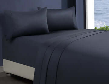 _label_, DSZ Product, feed-cond-new, feed-sl-free shipping, free-shipping1000Tc Egyptian Cotton 1 Fitted Sheet And 2 Pillowcases Double Charcoal - Premium Home & Garden > Bedding > Bed Sheets from DSZ ! Shop Online Buy Now at S & D's Value Store Family Business Best Customer Service_label_, DSZ Product, feed-cond-new, feed-sl-free shipping, free-shipping