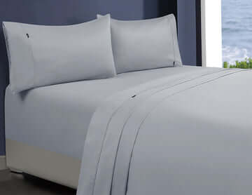 _label_, DSZ Product, feed-cond-new, feed-sl-free shipping, free-shipping1000Tc Egyptian Cotton 1 Fitted Sheet And 2 Pillowcases Double Silver - Premium Home & Garden > Bedding > Bed Sheets from DSZ ! Shop Online Buy Now at S & D's Value Store Family Business Best Customer Service_label_, DSZ Product, feed-cond-new, feed-sl-free shipping, free-shipping