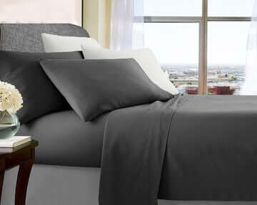 _label_, DSZ Product, feed-cond-new, feed-sl-free shipping, free-shippingUltra Soft Microfibre Sheet Set King Charcoal - Premium Home & Garden > Bedding > Bed Sheets from DSZ ! Shop Online Buy Now at S & D's Value Store Family Business Best Customer Service_label_, DSZ Product, feed-cond-new, feed-sl-free shipping, free-shipping