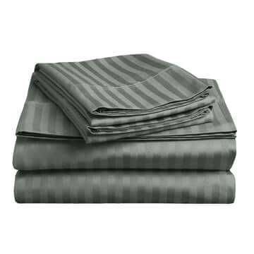 _label_, DSZ Product, feed-cond-new, feed-sl-free shipping, free-shippingSoft Stripe Microfibre Sheet Set Queen Charcoal - Premium Home & Garden > Bedding > Bed Sheets from DSZ ! Shop Online Buy Now at S & D's Value Store Family Business Best Customer Service_label_, DSZ Product, feed-cond-new, feed-sl-free shipping, free-shipping