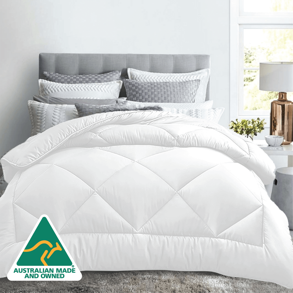 _label_, DSZ Product, feed-cond-new, feed-sl-free shipping, free-shippingLuxor All Season Microfibre Quilt 400Gsm (King) (Made In Aus) - Premium Home & Garden > Bedding > Quilts & Duvets from Luxor ! Shop Online Buy Now at S & D's Value Store Family Business Best Customer Service_label_, DSZ Product, feed-cond-new, feed-sl-free shipping, free-shipping