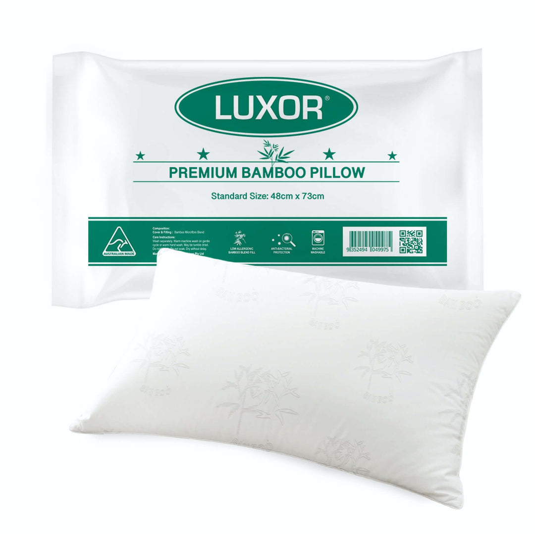 _label_, DSZ Product, feed-cond-new, feed-sl-free shipping, free-shippingLuxor Australian Made Bamboo Cooling Pillow Standard Size Single Pack - Premium Home & Garden > Bedding > Pillows from Luxor ! Shop Online Buy Now at S & D's Value Store Family Business Best Customer Service_label_, DSZ Product, feed-cond-new, feed-sl-free shipping, free-shipping