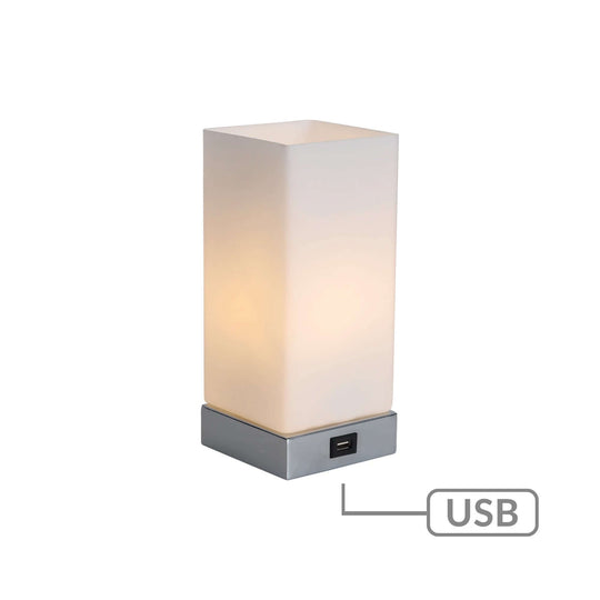 _label_, DSZ Product, feed-cond-new, feed-sl-free shipping, free-shippingJessica Rectangle Touch Lamp With Usb Port - Premium Home & Garden > Lighting > Table Lamps from Lumi Rouge ! Shop Online Buy Now at S & D's Value Store Family Business Best Customer Service_label_, DSZ Product, feed-cond-new, feed-sl-free shipping, free-shipping