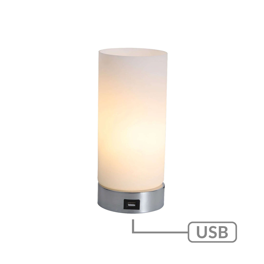 _label_, DSZ Product, feed-cond-new, feed-sl-free shipping, free-shipping, newJulie Cylinder Touch Lamp With Usb Port - Premium Home & Garden > Lighting > Table Lamps from Lumi Rouge ! Shop Online Buy Now at S & D's Value Store Family Business Best Customer Service_label_, DSZ Product, feed-cond-new, feed-sl-free shipping, free-shipping, new