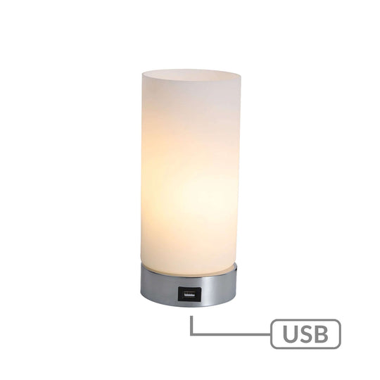 _label_, DSZ Product, feed-cond-new, feed-sl-free shipping, free-shipping, newJulie Cylinder Touch Lamp With Usb Port - Premium Home & Garden > Lighting > Table Lamps from Lumi Rouge ! Shop Online Buy Now at S & D's Value Store Family Business Best Customer Service_label_, DSZ Product, feed-cond-new, feed-sl-free shipping, free-shipping, new