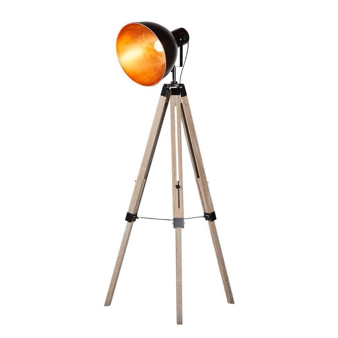 _label_, DSZ Product, feed-cond-new, feed-sl-free shipping, free-shipping, newHavana Retro Large Tripod Floor Lamp Industrial Modern Adjustable Wood Frame Light - Premium Home & Garden > Lighting > Floor Lamps from Br Home ! Shop Online Buy Now at S & D's Value Store Family Business Best Customer Service_label_, DSZ Product, feed-cond-new, feed-sl-free shipping, free-shipping, new