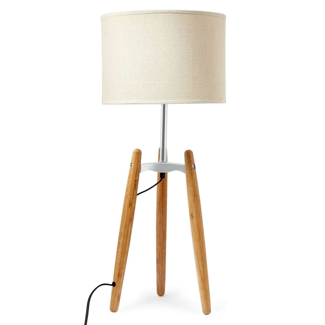 _label_, DSZ Product, feed-cond-new, feed-sl-free shipping, free-shipping73Cm Bamboo Tripod Table Lamp Light Modern Vintage W Beige Linen Shade - Premium Home & Garden > Lighting > Table Lamps from Br Home ! Shop Online Buy Now at S & D's Value Store Family Business Best Customer Service_label_, DSZ Product, feed-cond-new, feed-sl-free shipping, free-shipping