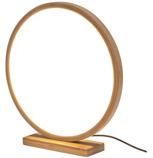 _label_, DSZ Product, feed-cond-new, feed-sl-free shipping, free-shippingBamboo Single Ring Led Lamp Light Modern Scandi Minimalistic - Natural - Premium Home & Garden > Lighting > Table Lamps from Br Home ! Shop Online Buy Now at S & D's Value Store Family Business Best Customer Service_label_, DSZ Product, feed-cond-new, feed-sl-free shipping, free-shipping