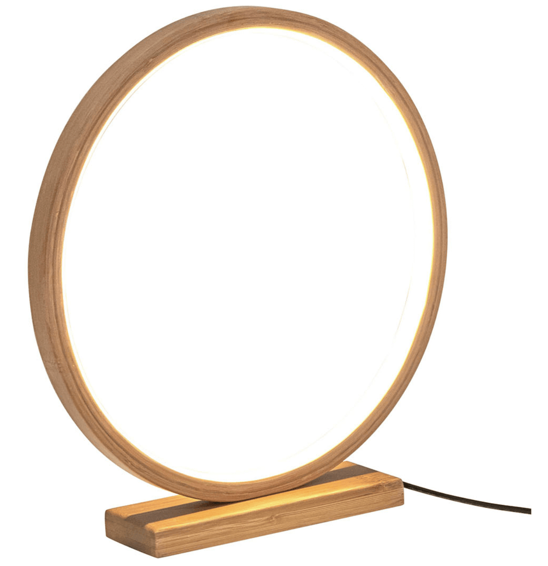 _label_, DSZ Product, feed-cond-new, feed-sl-free shipping, free-shippingBamboo Single Ring Led Lamp Light Modern Scandi Minimalistic - Natural - Premium Home & Garden > Lighting > Table Lamps from Br Home ! Shop Online Buy Now at S & D's Value Store Family Business Best Customer Service_label_, DSZ Product, feed-cond-new, feed-sl-free shipping, free-shipping