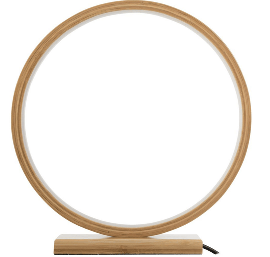 _label_, DSZ Product, feed-cond-new, feed-sl-free shipping, free-shippingBamboo Single Ring Led Lamp Light Modern Scandi Minimalistic - Natural - Premium Home & Garden > Lighting > Table Lamps from Br Home ! Shop Online Buy Now at S & D's Value Store Family Business Best Customer Service_label_, DSZ Product, feed-cond-new, feed-sl-free shipping, free-shipping