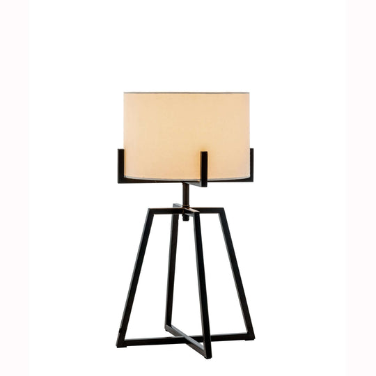 _label_, DSZ Product, feed-cond-new, feed-sl-free shipping, free-shipping, newModern Scandi Metal Dimmable Table Desk Lamp Light W/ Linen Shade - Matte Black - Premium Home & Garden > Lighting > Table Lamps from Br Home ! Shop Online Buy Now at S & D's Value Store Family Business Best Customer Service_label_, DSZ Product, feed-cond-new, feed-sl-free shipping, free-shipping, new