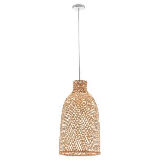 _label_, DSZ Product, feed-cond-new, feed-sl-free shipping, free-shipping, newNatural Woven Bamboo Cone Pendant Lamp Hanging Light Bell Shade Boho Tropical - Premium Home & Garden > Lighting > Ceiling Lights from Orient ! Shop Online Buy Now at S & D's Value Store Family Business Best Customer Service_label_, DSZ Product, feed-cond-new, feed-sl-free shipping, free-shipping, new