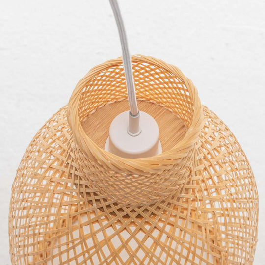 _label_, DSZ Product, feed-cond-new, feed-sl-free shipping, free-shipping, newNatural Woven Bamboo Cone Pendant Lamp Hanging Light Bell Shade Boho Tropical - Premium Home & Garden > Lighting > Ceiling Lights from Orient ! Shop Online Buy Now at S & D's Value Store Family Business Best Customer Service_label_, DSZ Product, feed-cond-new, feed-sl-free shipping, free-shipping, new