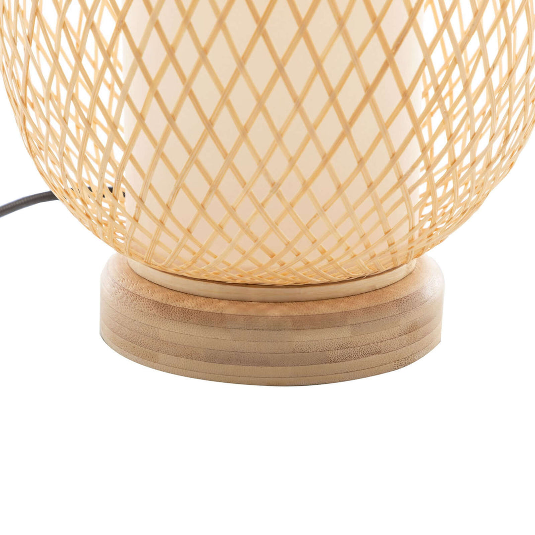 _label_, DSZ Product, feed-cond-new, feed-sl-free shipping, free-shippingNatural Woven Bamboo Oval Table Lamp Light Shade Boho Tropical Coastal - Premium Home & Garden > Lighting > Table Lamps from Orient ! Shop Online Buy Now at S & D's Value Store Family Business Best Customer Service_label_, DSZ Product, feed-cond-new, feed-sl-free shipping, free-shipping