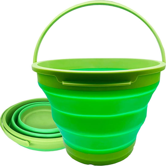 _label_, DSZ Product, feed-cond-new, feed-sl-free shipping, free-shipping, new7 Litre Foldable Collapsible Silicone Bucket For Home/Hiking/Camping/Fishing - Green - Premium Outdoor Recreation > Camping > Camp Furniture from Br Home ! Shop Online Buy Now at S & D's Value Store Family Business Best Customer Service_label_, DSZ Product, feed-cond-new, feed-sl-free shipping, free-shipping, new