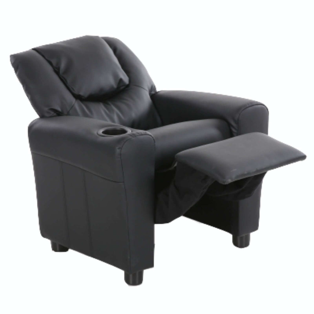 _label_, DSZ Product, feed-cond-new, feed-sl-free shipping, free-shipping, newOliver Kids Recliner Chair Sofa Children Lounge Couch Pu Armchair - Black - Premium Baby & Kids > Kid's Furniture > Kid's Tables, Chairs & Seats from Br Home ! Shop Online Buy Now at S & D's Value Store Family Business Best Customer Service_label_, DSZ Product, feed-cond-new, feed-sl-free shipping, free-shipping, new