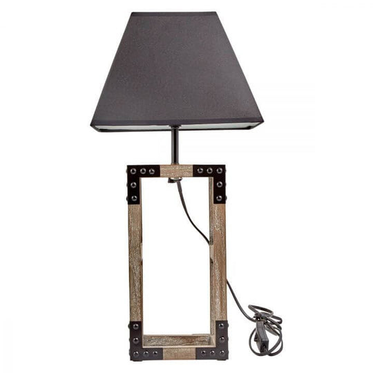 _label_, DSZ Product, feed-cond-new, feed-sl-free shipping, free-shippingDesigner Wooden Table Lamp Modern Rustic Geo Industrial Retro  Desk Light - Premium Home & Garden > Lighting > Table Lamps from Br Home ! Shop Online Buy Now at S & D's Value Store Family Business Best Customer Service_label_, DSZ Product, feed-cond-new, feed-sl-free shipping, free-shipping