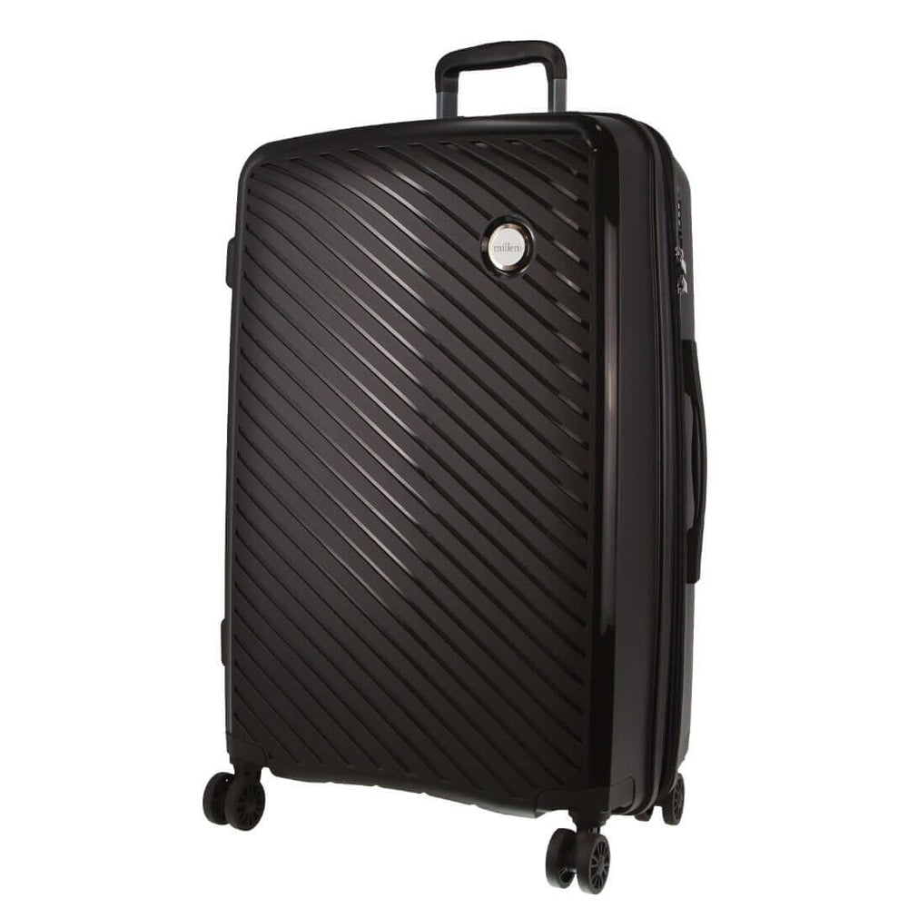 _label_, DSZ Product, feed-cond-new, feed-sl-free shipping, free-shipping, newPierre Cardin Inspired Milleni Checked Luggage Bag Travel Carry On Suitcase 75Cm (124L) - Black - Premium Home & Garden > Travel > Suitcases from Milleni ! Shop Online Buy Now at S & D's Value Store Family Business Best Customer Service_label_, DSZ Product, feed-cond-new, feed-sl-free shipping, free-shipping, new