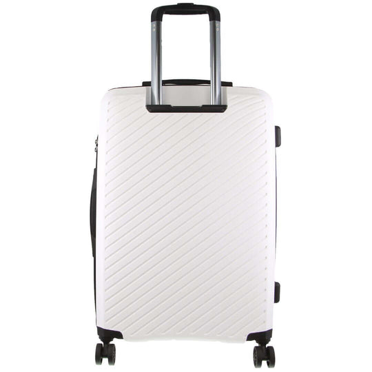 _label_, DSZ Product, feed-cond-new, feed-sl-free shipping, free-shipping, newPierre Cardin Inspired Milleni Checked Luggage Bag Travel Carry On Suitcase 75Cm (124L) - White - Premium Home & Garden > Travel > Suitcases from Milleni ! Shop Online Buy Now at S & D's Value Store Family Business Best Customer Service_label_, DSZ Product, feed-cond-new, feed-sl-free shipping, free-shipping, new