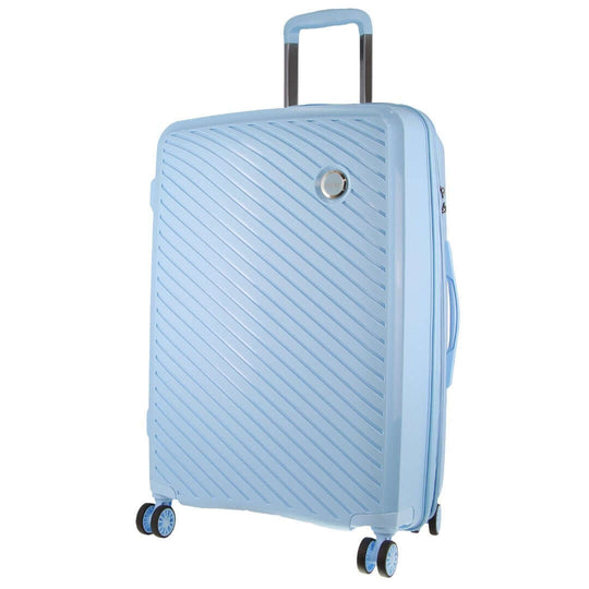 _label_, DSZ Product, feed-cond-new, feed-sl-free shipping, free-shipping, newPierre Cardin Inspired Milleni Checked Luggage Bag Travel Carry On Suitcase 65Cm (82.5L) - Blue - Premium Home & Garden > Travel > Suitcases from Milleni ! Shop Online Buy Now at S & D's Value Store Family Business Best Customer Service_label_, DSZ Product, feed-cond-new, feed-sl-free shipping, free-shipping, new