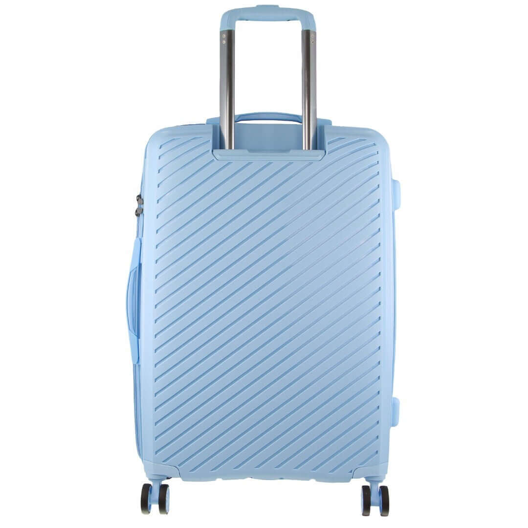 _label_, DSZ Product, feed-cond-new, feed-sl-free shipping, free-shipping, newPierre Cardin Inspired Milleni Checked Luggage Bag Travel Carry On Suitcase 65Cm (82.5L) - Blue - Premium Home & Garden > Travel > Suitcases from Milleni ! Shop Online Buy Now at S & D's Value Store Family Business Best Customer Service_label_, DSZ Product, feed-cond-new, feed-sl-free shipping, free-shipping, new