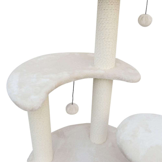 DSZ Product, feed-cond-new, feed-sl-DSZ Freight Payable, new5 - Platform Plush And Wicker Cat Tree - Premium Pet Care > Cat Supplies > Cat Scratching Posts from Modern Pets ! Shop Online Buy Now at S & D's Value Store Family Business Best Customer ServiceDSZ Product, feed-cond-new, feed-sl-DSZ Freight Payable, new