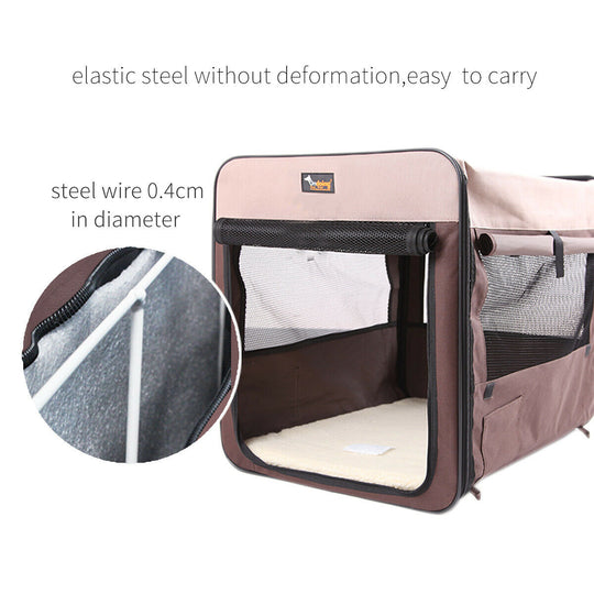 DSZ Product, feed-cond-new, feed-sl-DSZ Freight Payable, newPet Carrier Bag Soft Dog Crate Cage Kennel Tent House Foldable Portable Car Bed Navy Blue 82*58*58Cm - Premium Pet Care > Cat Supplies > Cat Carriers & Crates from Ondoing ! Shop Online Buy Now at S & D's Value Store Family Business Best Customer ServiceDSZ Product, feed-cond-new, feed-sl-DSZ Freight Payable, new