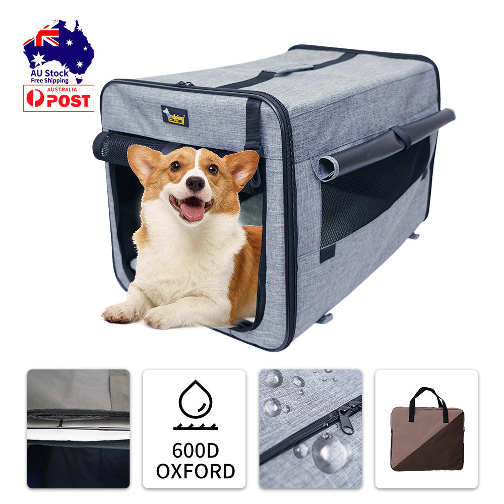 DSZ Product, feed-cond-new, feed-sl-DSZ Freight Payable, newPet Carrier Bag Soft Dog Crate Cage Kennel Tent House Foldable Portable Car Bed Navy Blue 82*58*58Cm - Premium Pet Care > Cat Supplies > Cat Carriers & Crates from Ondoing ! Shop Online Buy Now at S & D's Value Store Family Business Best Customer ServiceDSZ Product, feed-cond-new, feed-sl-DSZ Freight Payable, new