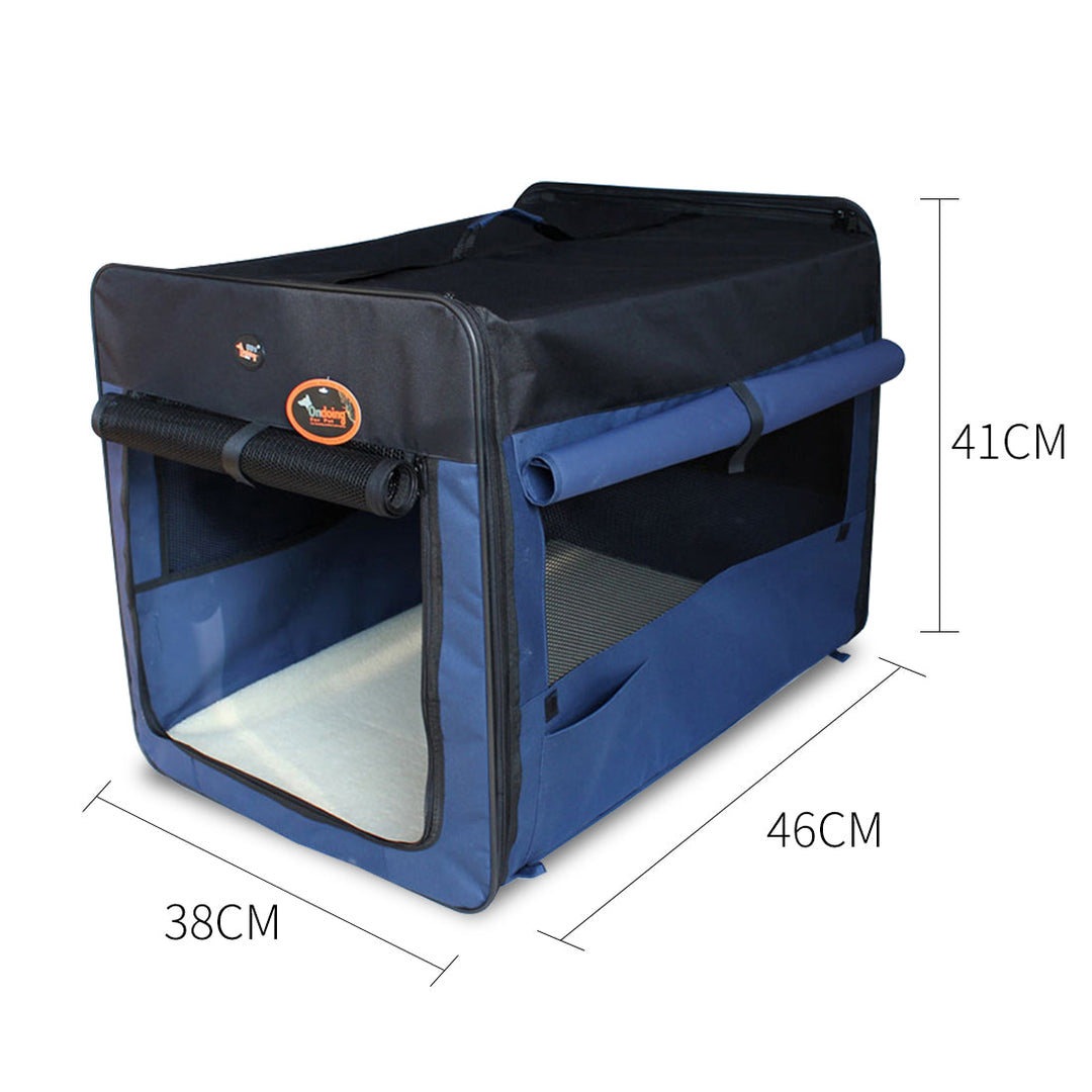 DSZ Product, feed-cond-new, feed-sl-DSZ Freight Payable, newPet Carrier Bag Soft Dog Crate Cage Kennel Tent House Foldable Portable Car Bed Navy Blue 82*58*58Cm - Premium Pet Care > Cat Supplies > Cat Carriers & Crates from Ondoing ! Shop Online Buy Now at S & D's Value Store Family Business Best Customer ServiceDSZ Product, feed-cond-new, feed-sl-DSZ Freight Payable, new