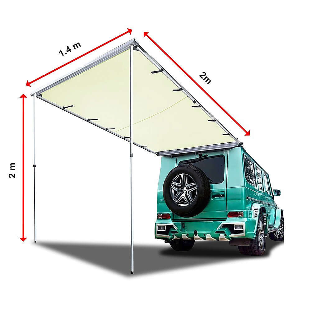 DSZ Product, feed-cond-new, feed-sl-DSZ Freight Payable, new1.4M X 2M Car Side Awning Roof - Premium Home & Garden > Shading > Awnings from Bariloche ! Shop Online Buy Now at S & D's Value Store Family Business Best Customer ServiceDSZ Product, feed-cond-new, feed-sl-DSZ Freight Payable, new