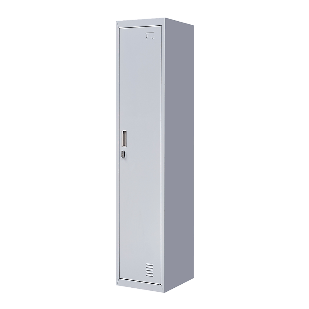 Affordable one-door clothing locker cabinet for schools and offices, offering quality storage for clothes and personal items.