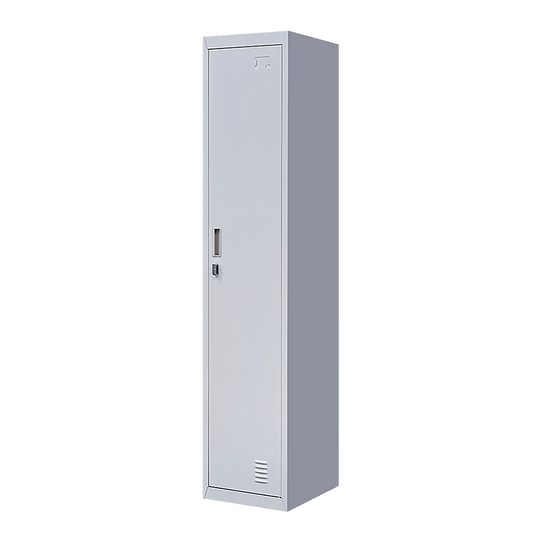 Affordable one-door clothing locker cabinet for schools and offices, offering quality storage for clothes and personal items.