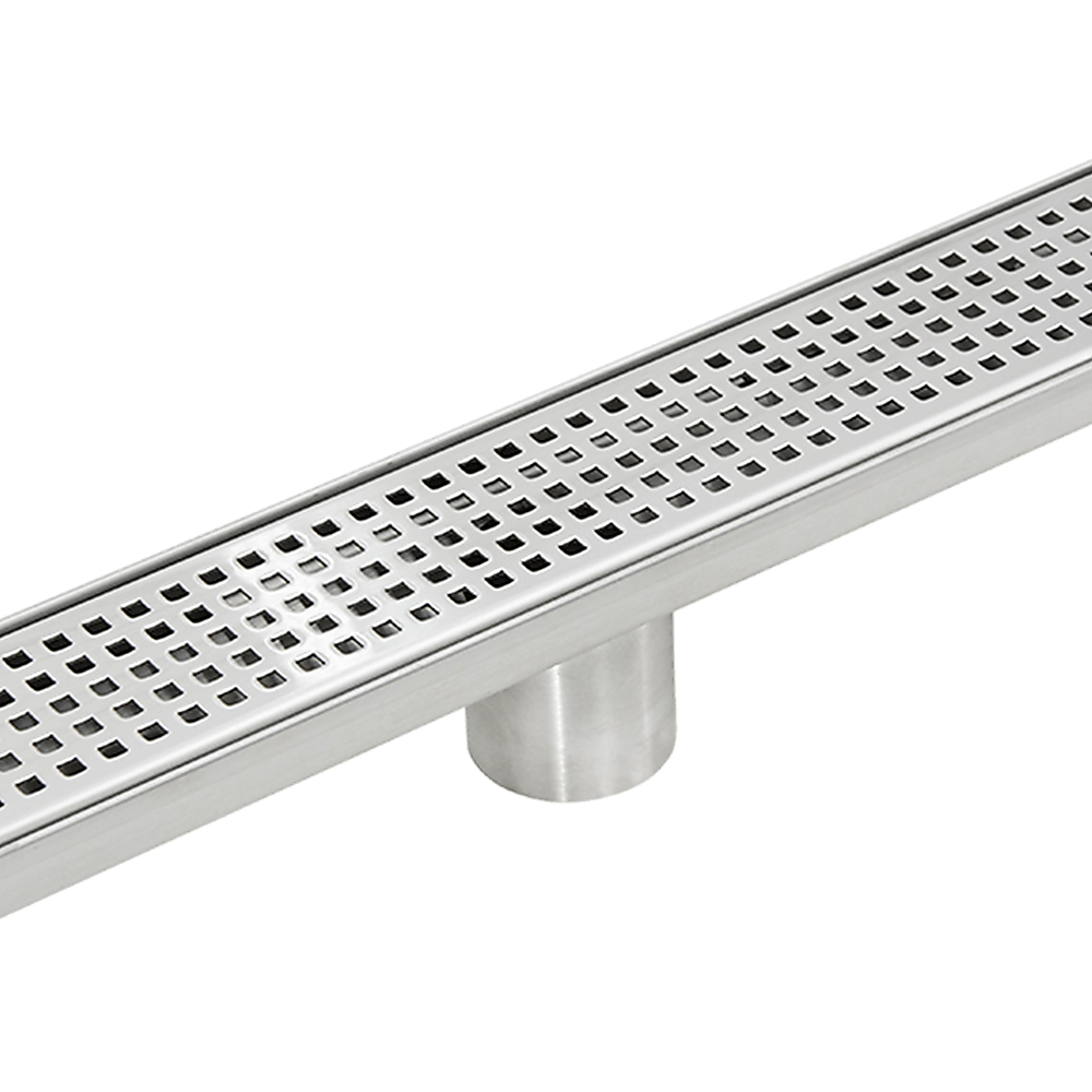 DSZ Product, feed-cond-new, feed-sl-DSZ Freight Payable, new1200Mm Bathroom Shower Stainless Steel Grate Drain W/Centre Outlet Floor Waste Square Pattern - Premium Home & Garden > DIY > Kitchen & Bathroom DIY from Della Francesca ! Shop Online Buy Now at S & D's Value Store Family Business Best Customer ServiceDSZ Product, feed-cond-new, feed-sl-DSZ Freight Payable, new