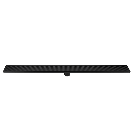 DSZ Product, feed-cond-new, feed-sl-DSZ Freight Payable, new1000Mm Bathroom Shower Black Grate Drain W/Centre Outlet Floor Waste Square Pattern - Premium Home & Garden > DIY > Kitchen & Bathroom DIY from Della Francesca ! Shop Online Buy Now at S & D's Value Store Family Business Best Customer ServiceDSZ Product, feed-cond-new, feed-sl-DSZ Freight Payable, new