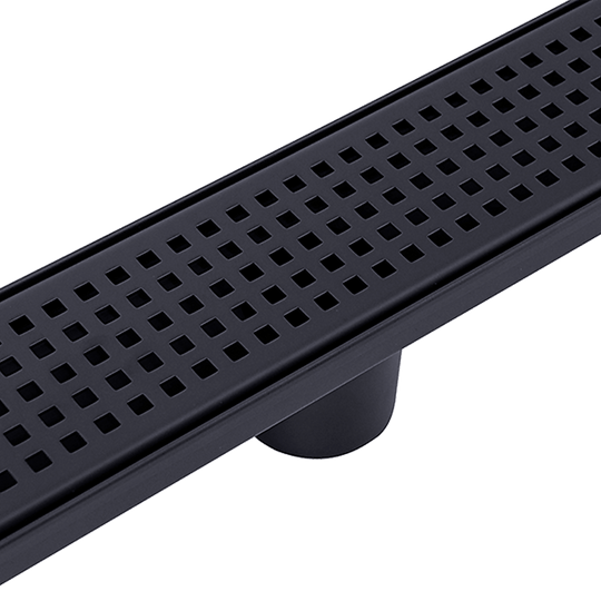 DSZ Product, feed-cond-new, feed-sl-DSZ Freight Payable, new1000Mm Bathroom Shower Black Grate Drain W/Centre Outlet Floor Waste Square Pattern - Premium Home & Garden > DIY > Kitchen & Bathroom DIY from Della Francesca ! Shop Online Buy Now at S & D's Value Store Family Business Best Customer ServiceDSZ Product, feed-cond-new, feed-sl-DSZ Freight Payable, new