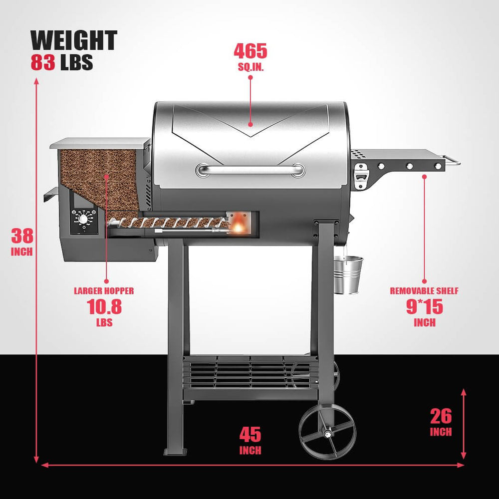 DSZ Product, feed-cond-new, feed-sl-DSZ Freight Payable, newAsmoke As500N - 2 Wood Pellet Grill Silver - Premium Home & Garden > BBQ > BBQ Tools from Asmoke ! Shop Online Buy Now at S & D's Value Store Family Business Best Customer ServiceDSZ Product, feed-cond-new, feed-sl-DSZ Freight Payable, new