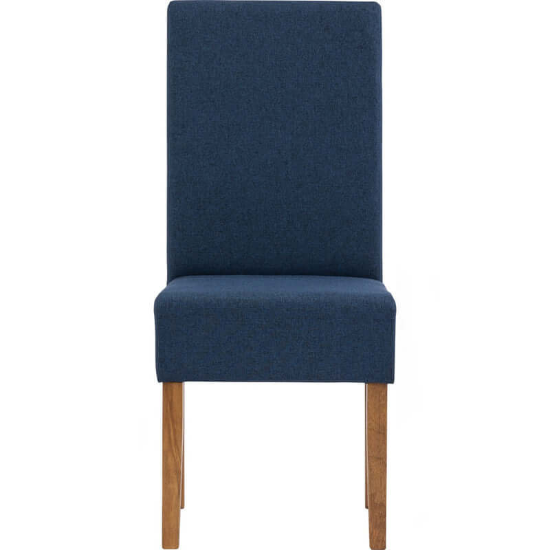 DSZ Product, feed-cond-new, feed-sl-DSZ Freight PayableMesi Dining Chair x2 - Natural Colour Legs Blue Colour Challis Fabric Upholstery - Premium Furniture > Dining > Kitchen & Dining Chairs from Mesi ! Shop Online Buy Now at S & D's Value Store Family Business Best Customer ServiceDSZ Product, feed-cond-new, feed-sl-DSZ Freight Payable