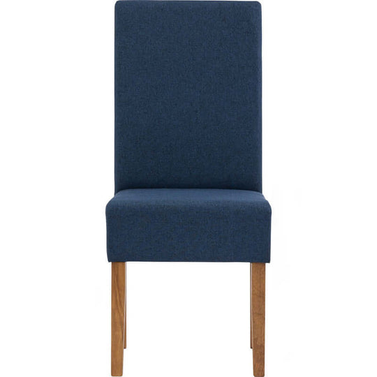 DSZ Product, feed-cond-new, feed-sl-DSZ Freight PayableMesi Dining Chair x2 - Natural Colour Legs Blue Colour Challis Fabric Upholstery - Premium Furniture > Dining > Kitchen & Dining Chairs from Mesi ! Shop Online Buy Now at S & D's Value Store Family Business Best Customer ServiceDSZ Product, feed-cond-new, feed-sl-DSZ Freight Payable