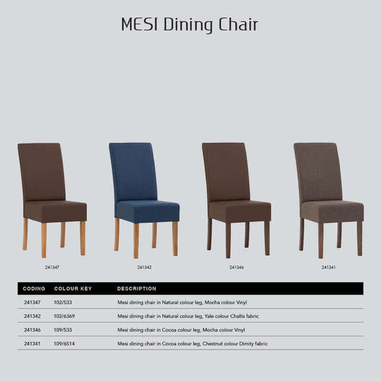 DSZ Product, feed-cond-new, feed-sl-DSZ Freight PayableMesi Dining Chair x2 - Natural Colour Legs Blue Colour Challis Fabric Upholstery - Premium Furniture > Dining > Kitchen & Dining Chairs from Mesi ! Shop Online Buy Now at S & D's Value Store Family Business Best Customer ServiceDSZ Product, feed-cond-new, feed-sl-DSZ Freight Payable