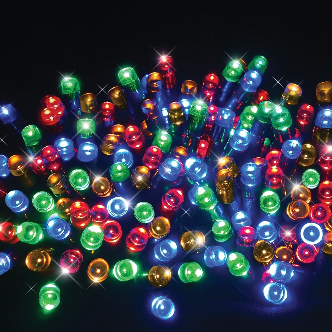 120 LED Flashing Lights Available In 3 Colors - Multicolor