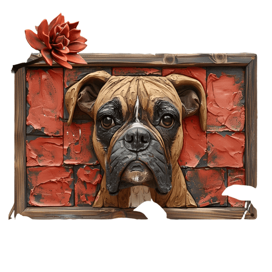 _label_, DSZ Product, feed-cond-new, feed-sl-free shipping, free-shippingNneoba Boxer Dog Aluminum Wall Art - 12 X 16In Decorative Print - Premium Home & Garden > Decor > Vases & Table Decor from Unbranded ! Shop Online Buy Now at S & D's Value Store Family Business Best Customer Service_label_, DSZ Product, feed-cond-new, feed-sl-free shipping, free-shipping