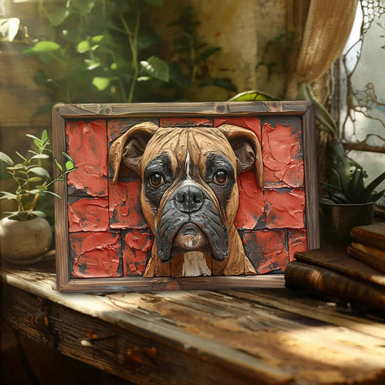 _label_, DSZ Product, feed-cond-new, feed-sl-free shipping, free-shippingNneoba Boxer Dog Aluminum Wall Art - 12 X 16In Decorative Print - Premium Home & Garden > Decor > Vases & Table Decor from Unbranded ! Shop Online Buy Now at S & D's Value Store Family Business Best Customer Service_label_, DSZ Product, feed-cond-new, feed-sl-free shipping, free-shipping